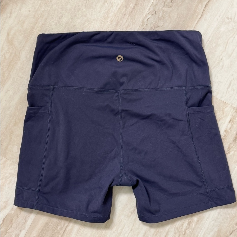 Baleaf Women's Dark Blue Bike Shorts - Picture 2 of 3